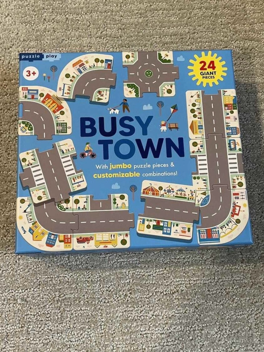 Busy Town Jumbo Puzzle
